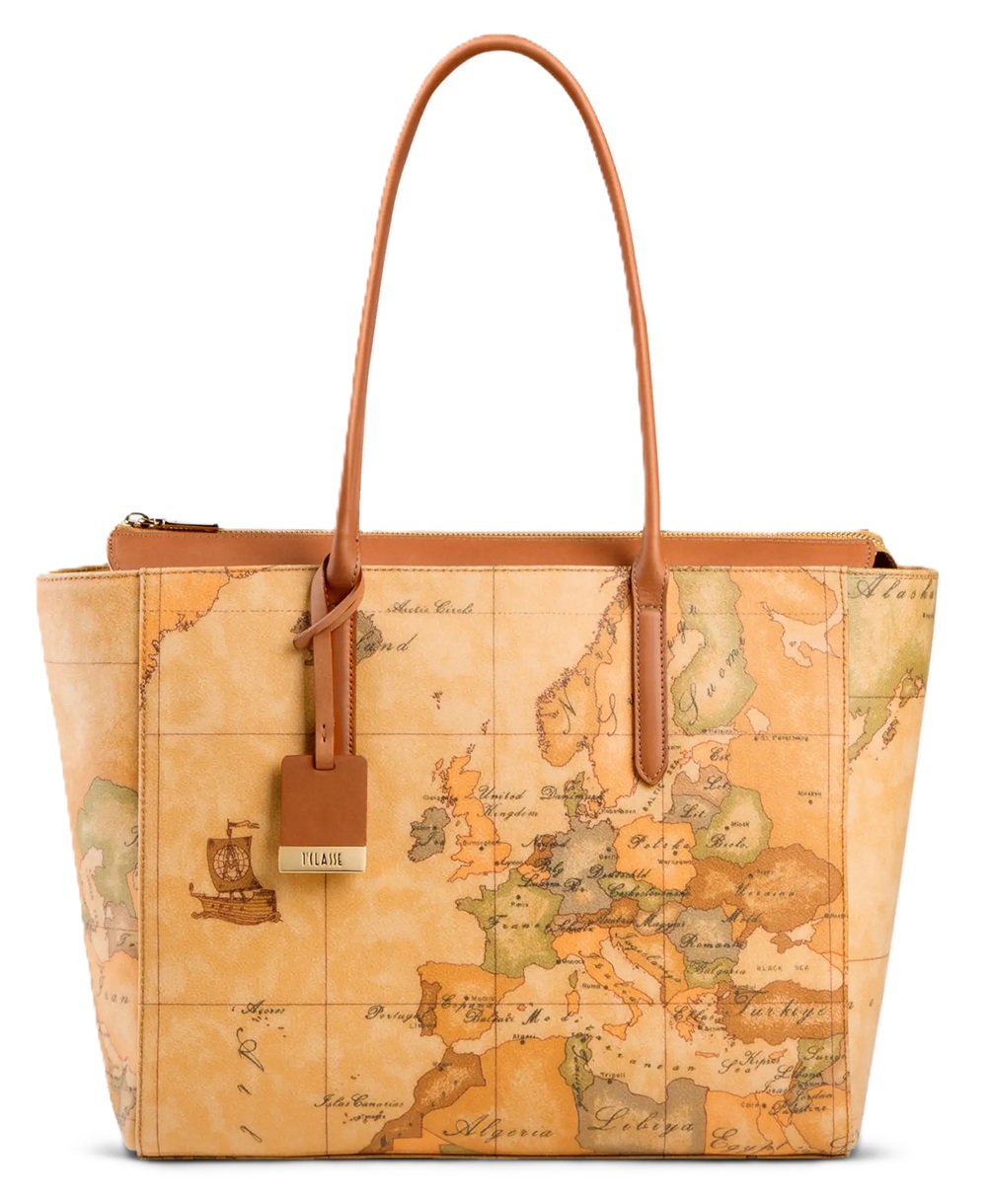 Borsa shopping in tessuto