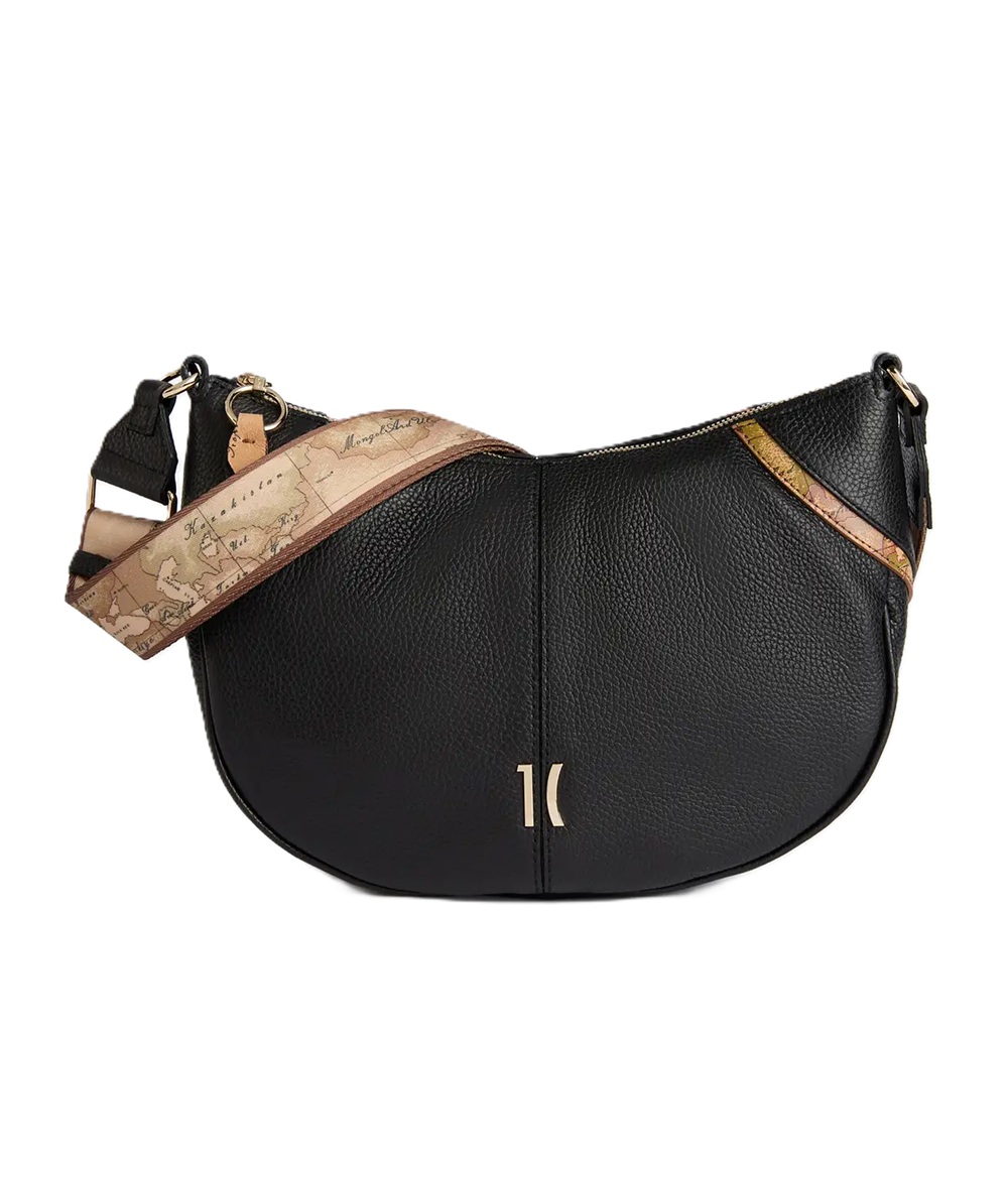 tracolla a mezzaluna Castle Leather