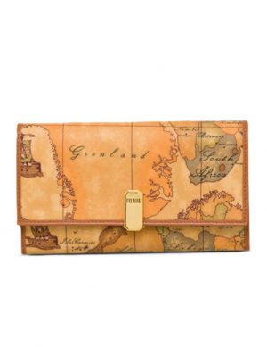 Portafogli donna in tessuto