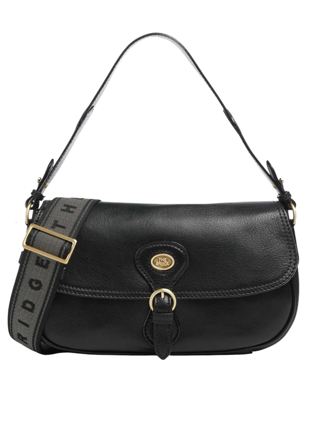 Borsa in pelle con tracolla removibile