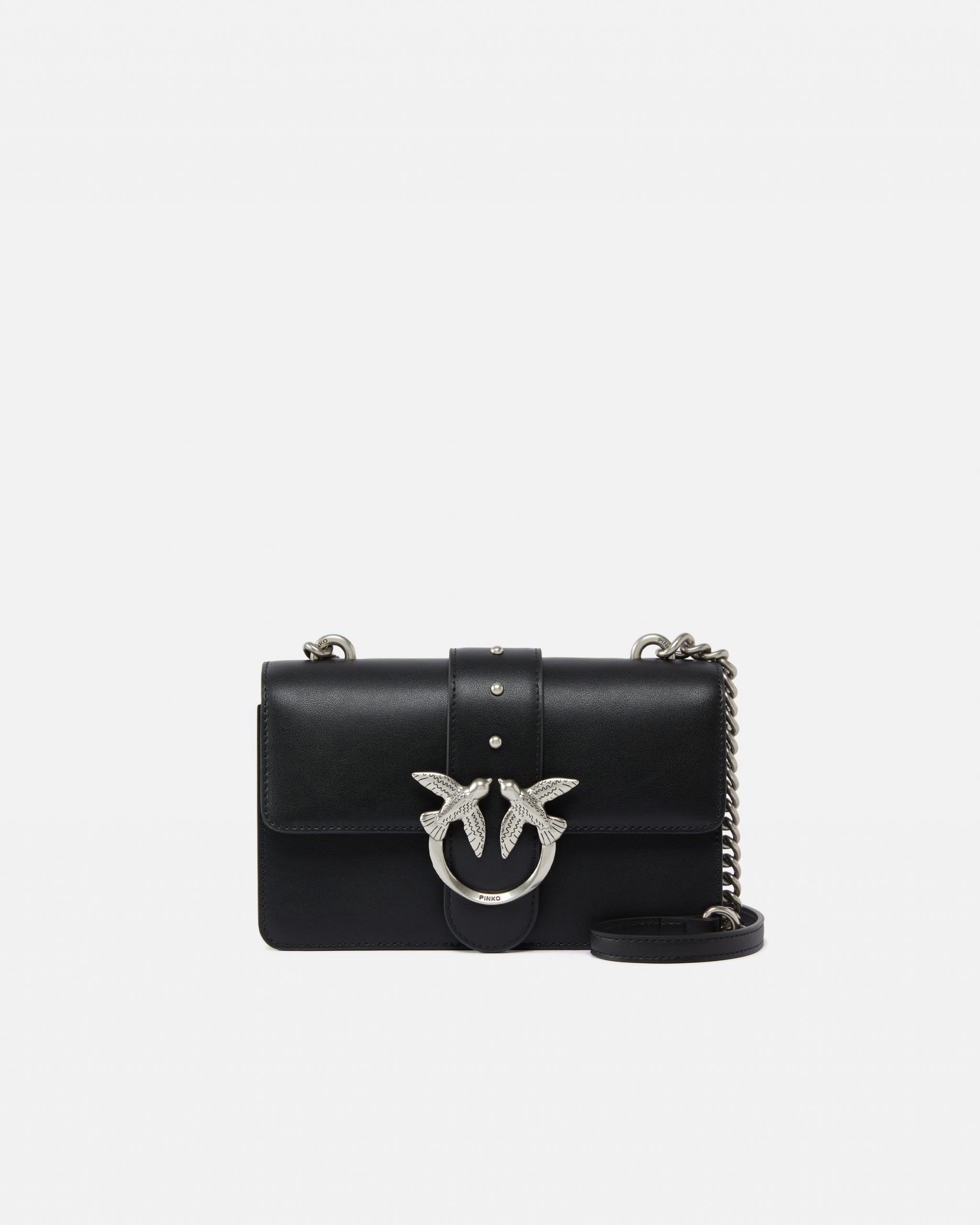 Borsa piccola a tracolla Mini Love Bag realizzata in pelle liscia