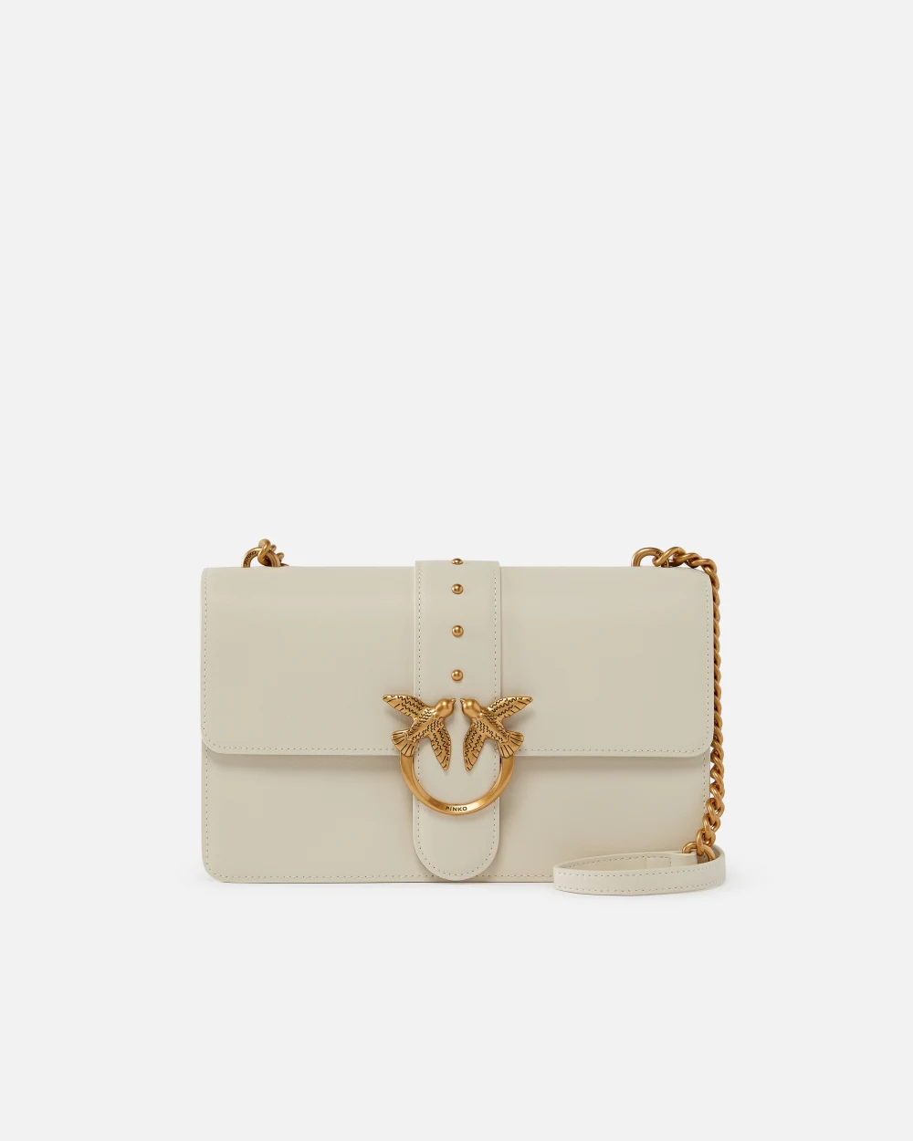 Borsa a tracolla media Love Bag in pelle