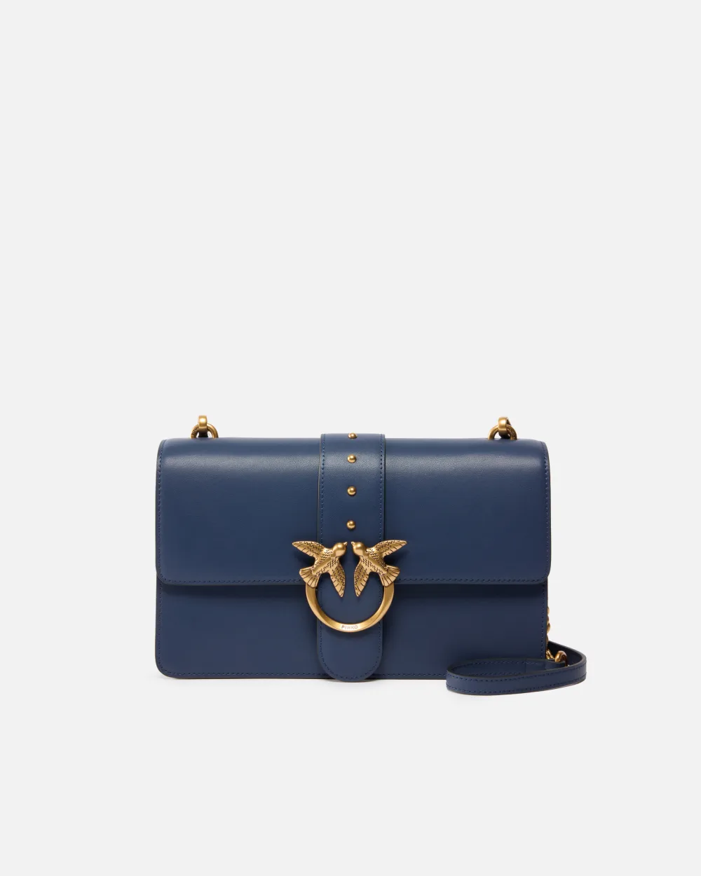 Borsa a tracolla media Love Bag in pelle
