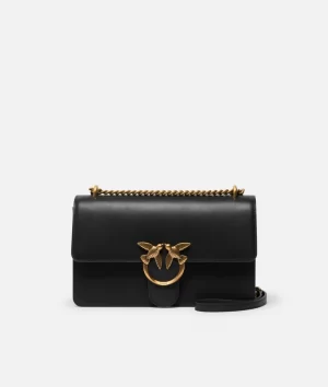 Piccola borsa a tracolla Mini Love Bag in morbida pelle mano seta dalla texture liscia