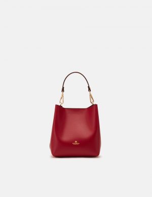 secchiello di cuoieria fiorentina