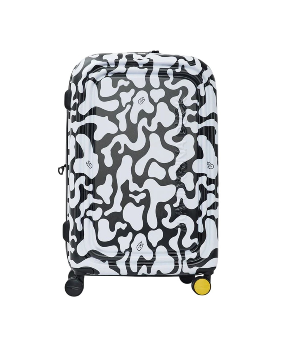 LOGODUCK + Trolley Medio Espandibile (4 Ruote) | cm 69X45X32/35