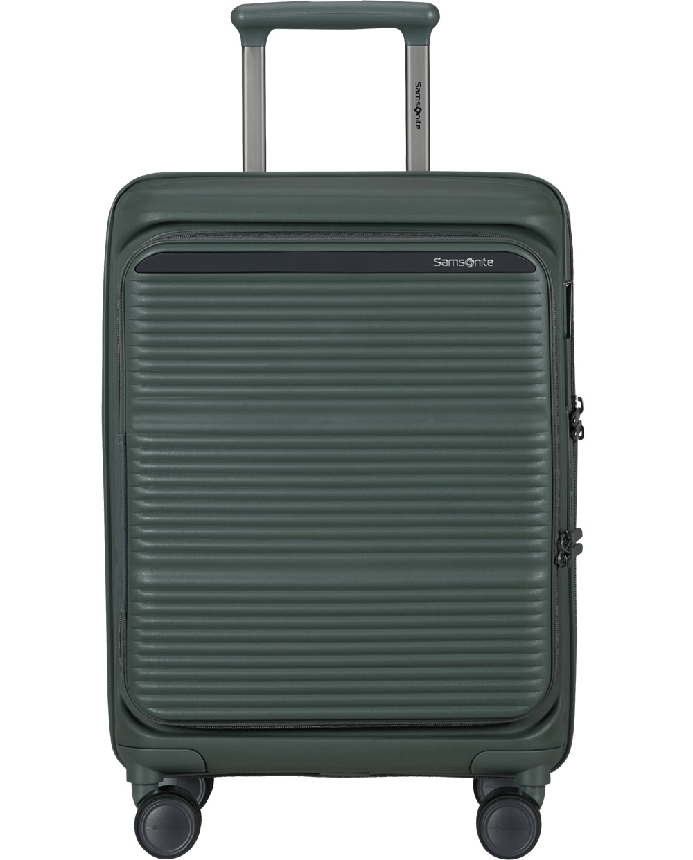 Trolley Paralux espandibile 55 cm Olive Samsonite