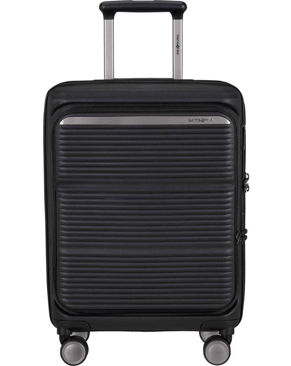 Trolley Paralux espandibile 55 cm nero Samsonite